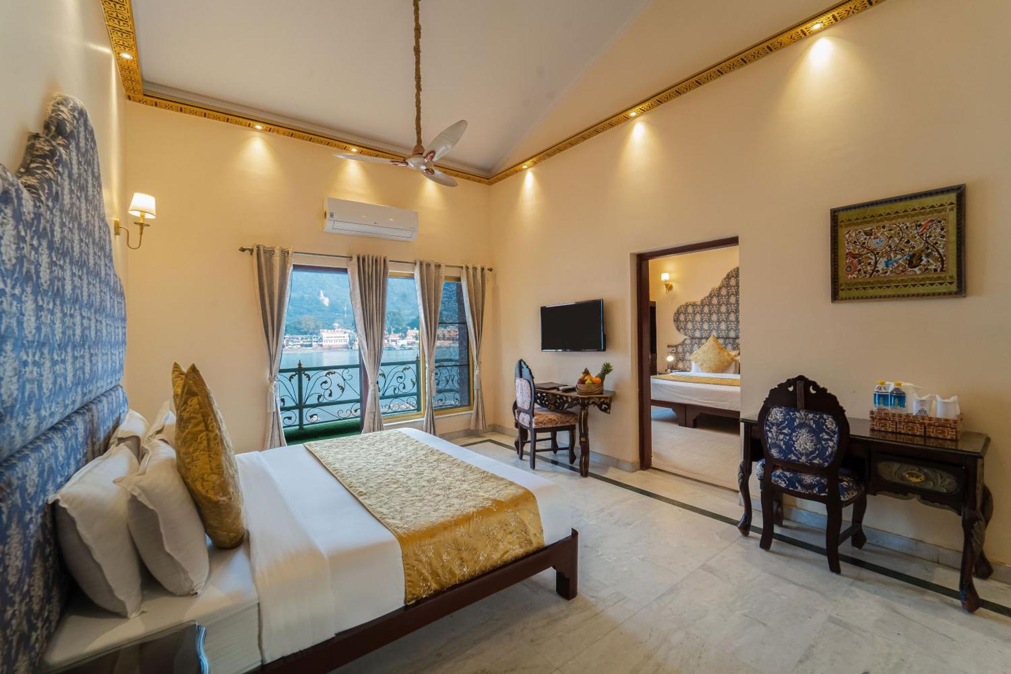 The Neeraj Ganga Heritage Palace Rishīkesh Esterno foto