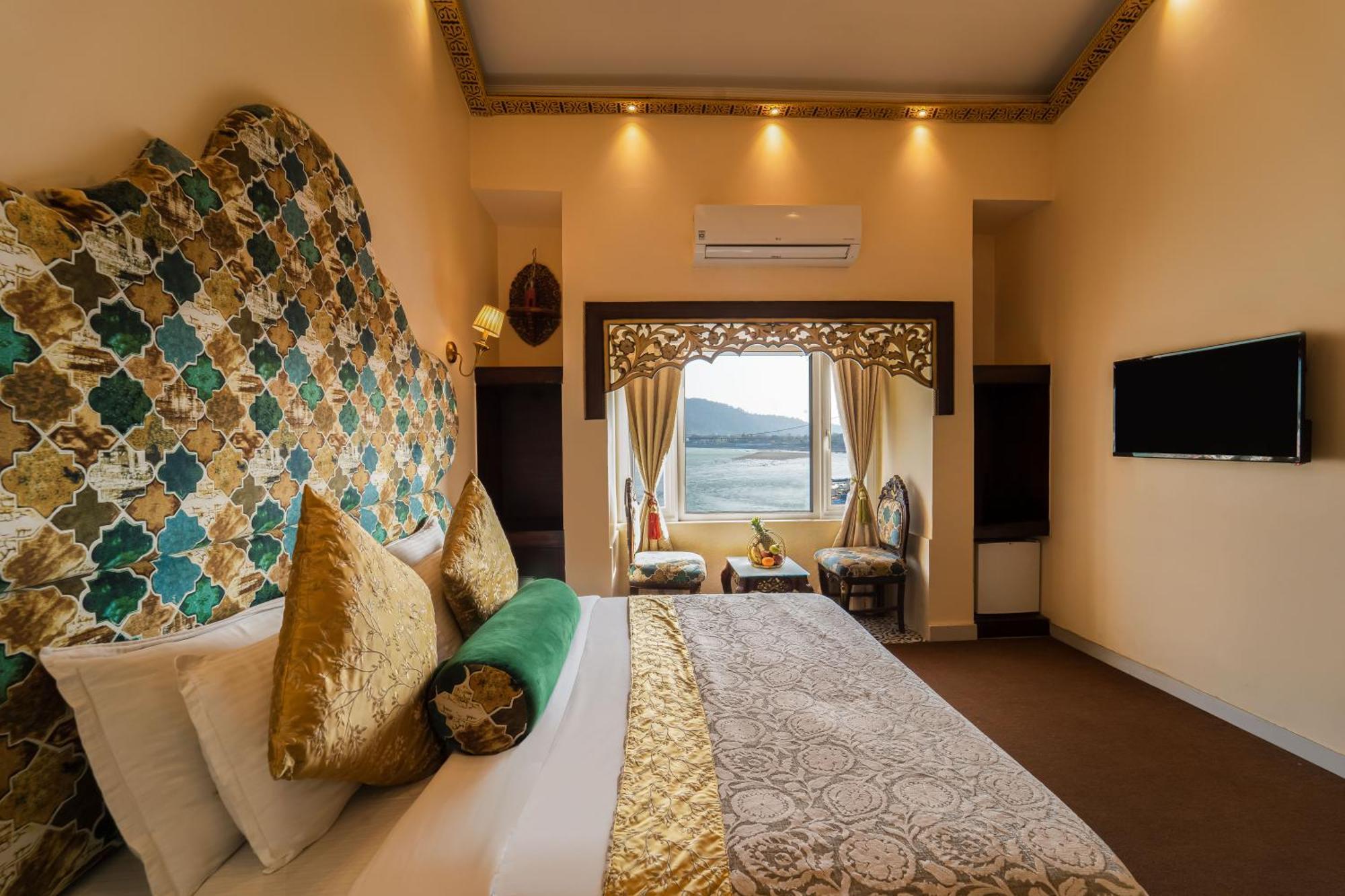 The Neeraj Ganga Heritage Palace Rishīkesh Esterno foto