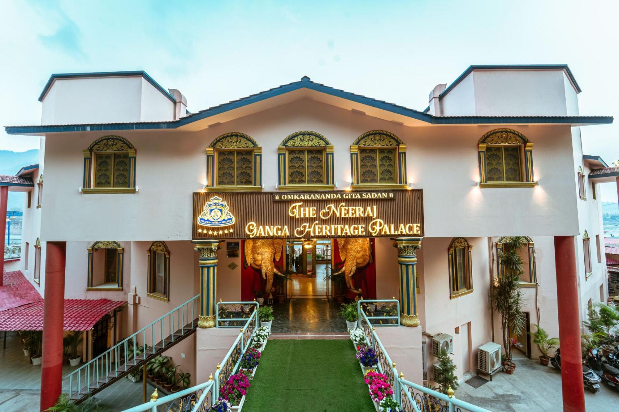 The Neeraj Ganga Heritage Palace Rishīkesh Esterno foto