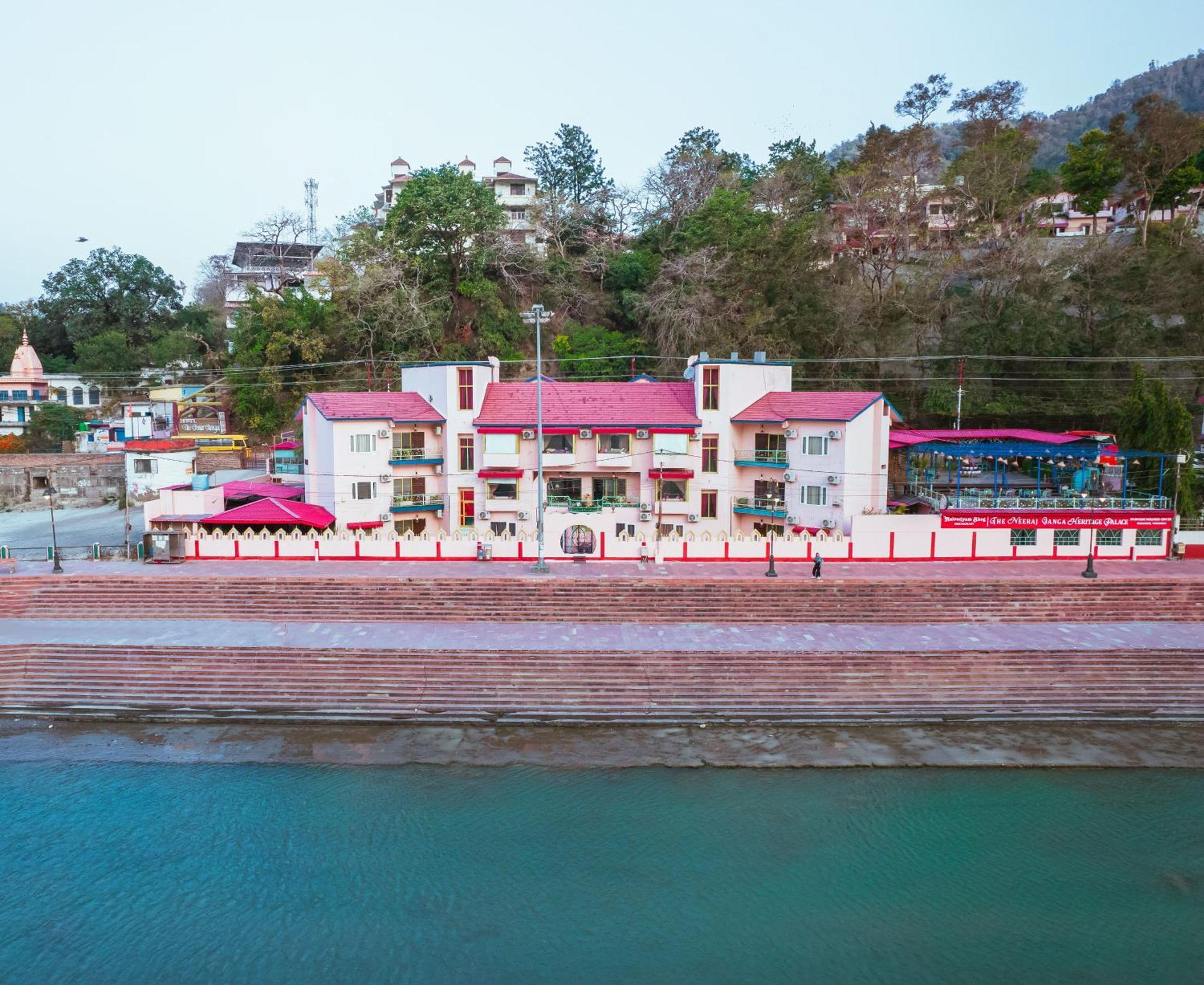 The Neeraj Ganga Heritage Palace Rishīkesh Esterno foto